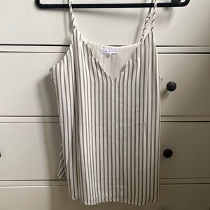 • Women’s Striped Chiffon Top •
